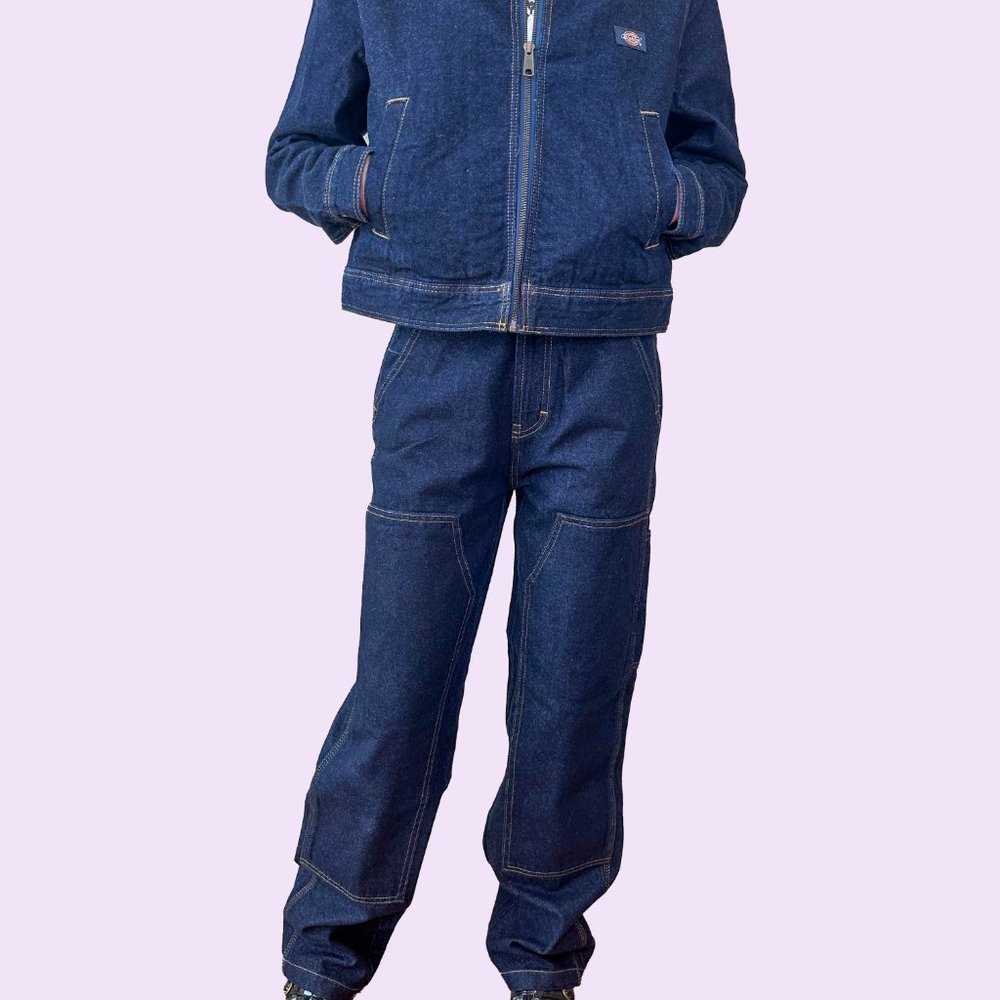 Women's Dickies Madison Denim  Double-Knee Pants